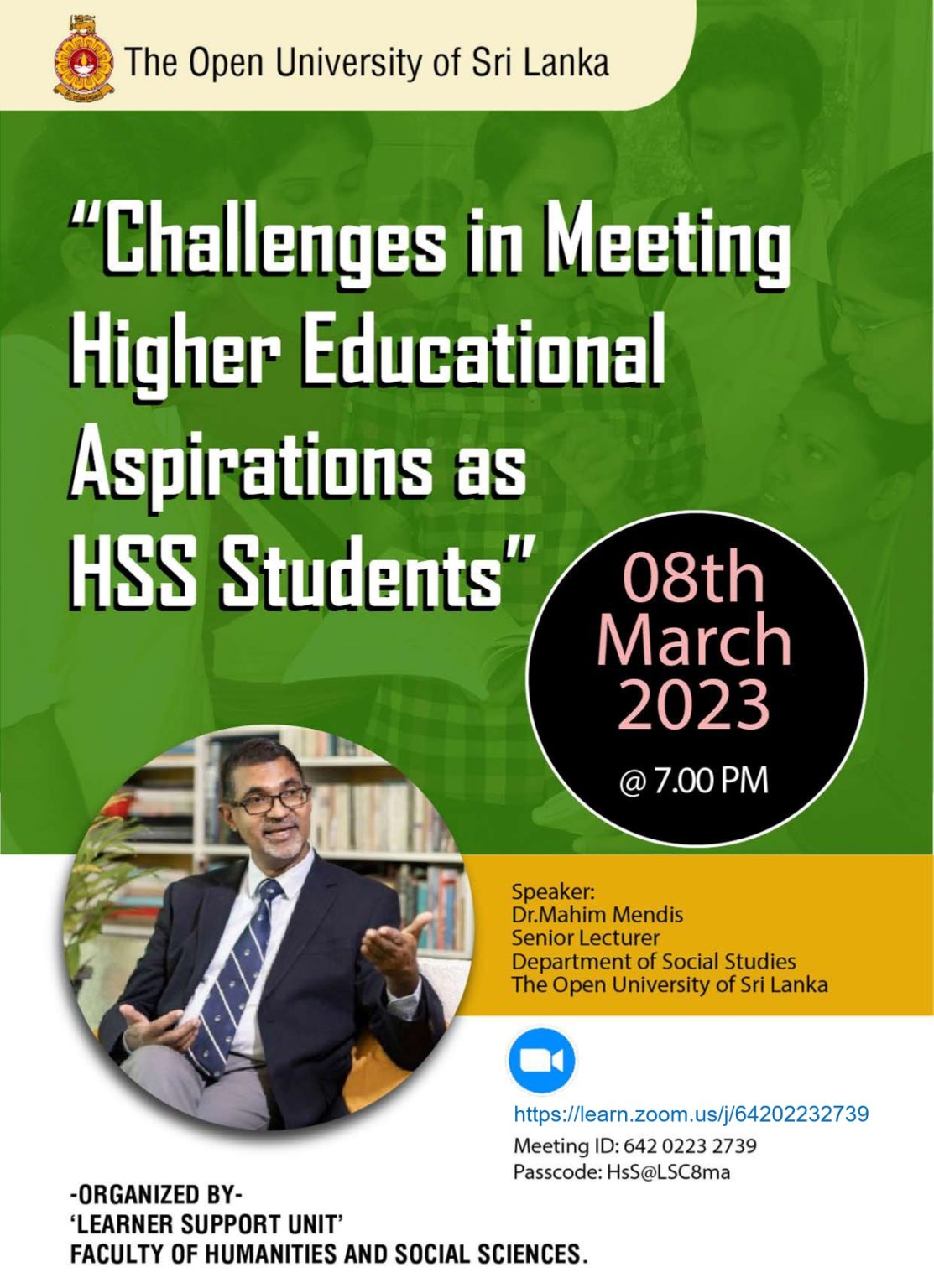 Learner Support Fhss The Open University Of Sri Lanka