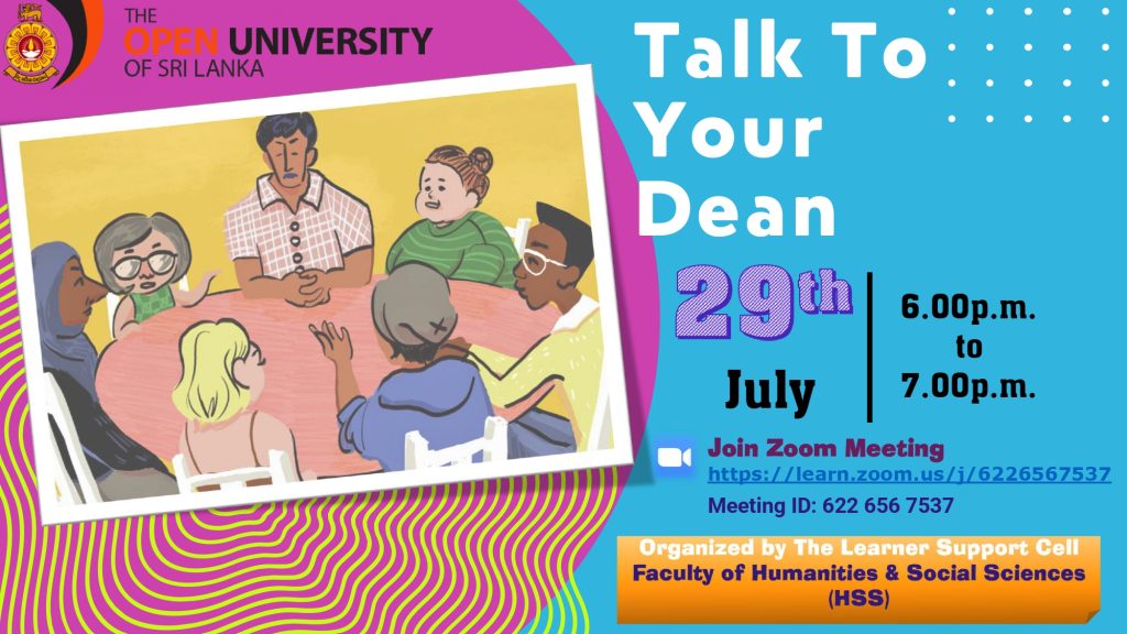 Learner Support Fhss The Open University Of Sri Lanka