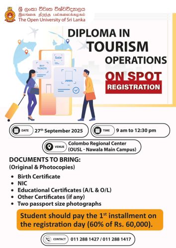Tourism Operations Tourism Operations